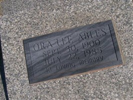 Ora Lee Ables