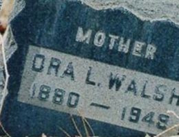 Ora Lizia Frazier Walsh Ora Lizia Frazier Walsh