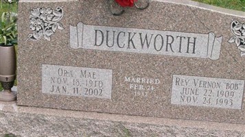 Ora Mae Duckworth Ora Mae Duckworth