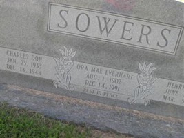 Ora Mae Everhart Sowers Ora Mae Everhart Sowers