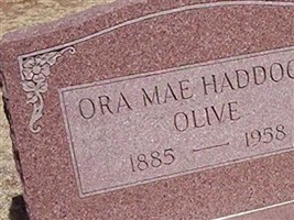 Ora Mae Haddock Olive Ora Mae Haddock Olive