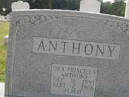Ora Priscilla Anthony