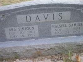 Ora Simpson Davis