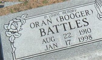 Oran "Booger" Battles