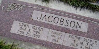 Oran Mead Jacobson Oran Mead Jacobson