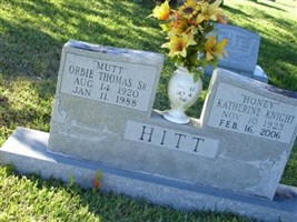 Orbie Thomas "Mutt" Hitt, Sr