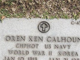 Oren Kenneth Calhoun Oren Kenneth Calhoun