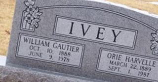 Orie Harvell Ivey Orie Harvell Ivey