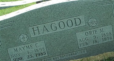 Orie M Hagood Orie M Hagood