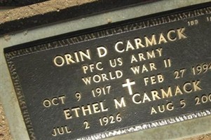 Orin D Carmack
