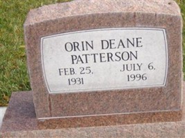 Orin Deane Patterson Orin Deane Patterson