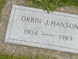 Orin J Hanson Orin J Hanson