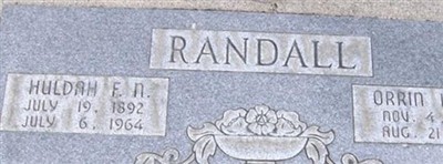 Orin Leroy Randall Orin Leroy Randall