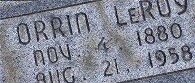 Orin Leroy Randall Orin Leroy Randall
