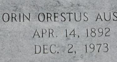 Orin Orestus Austin Orin Orestus Austin