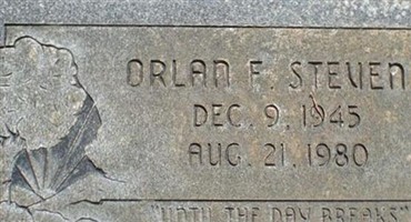 Orlan Francis Stevens
