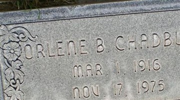Orlene B Chadburn Orlene B Chadburn