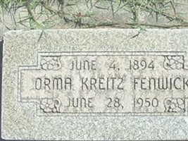 Orma A. Kreitz Fenwick Orma A. Kreitz Fenwick
