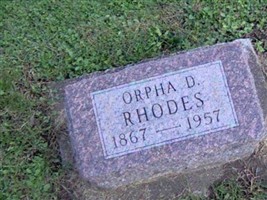 Orpha D. Rhodes Orpha D. Rhodes