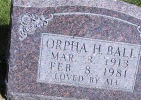 Orpha H Ball Orpha H Ball