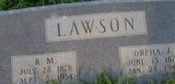Orpha Jane Carrell Lawson Orpha Jane Carrell Lawson