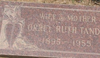 Orrel Ruth Chapman Tandy