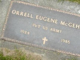 Orrell Eugene McGehee Orrell Eugene McGehee