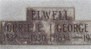 Orrie E Harriman Elwell Orrie E Harriman Elwell