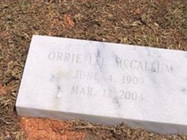 Orrie Lee McCallum