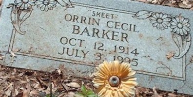 Orrin Cecil "Skeet" Barker Orrin Cecil "Skeet" Barker