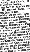 Orrin Clifford Hammond, Sr Orrin Clifford Hammond, Sr