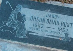 Orson David Rust Orson David Rust