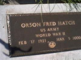 Orson Fred Hatch