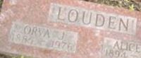 ORVA J LOUDEN ORVA J LOUDEN