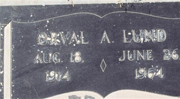 Orval Alvin Lund Orval Alvin Lund
