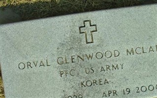 Orval Glenwood McLain Orval Glenwood McLain