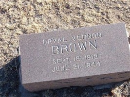 Orval Vernon Brown Orval Vernon Brown