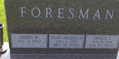 Orville G Foresman