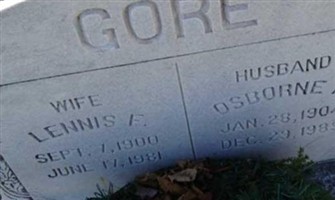 Osborne A Gore