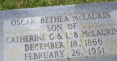 Oscar Bethea McLaurin Oscar Bethea McLaurin