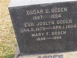 Oscar D Ogden