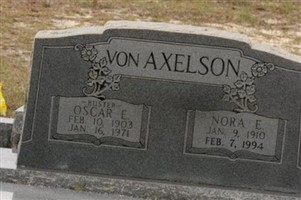 Oscar E. Von Axelson Oscar E. Von Axelson