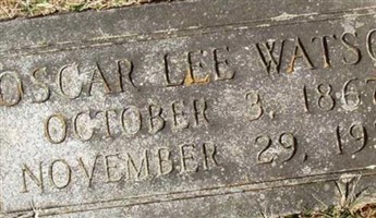 Oscar Lee Watson Oscar Lee Watson