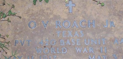 Oscar V. "Tex" Roach, Jr Oscar V. "Tex" Roach, Jr