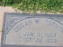 Oscar W. Ostrom Oscar W. Ostrom