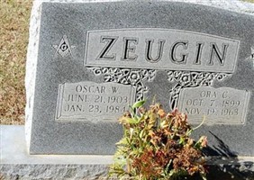 Oscar W. Zeugin Oscar W. Zeugin