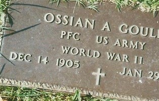 Ossian Adolphus Gould Ossian Adolphus Gould