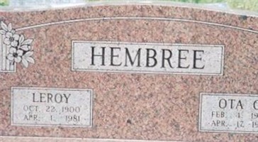 Ota C Hembree Ota C Hembree