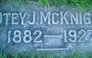 Otey J McKnight Otey J McKnight