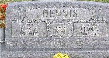 Otey M. Dennis Otey M. Dennis